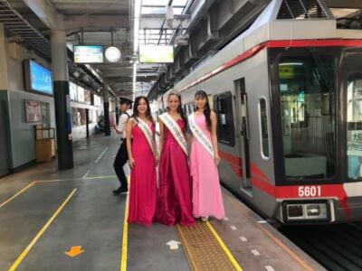 2019年10月27日「ピンクリボンかながわ in 湘南モノレール」